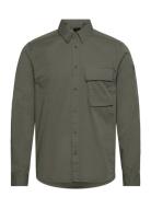Scale Shirt Designers Shirts Casual Khaki Green Belstaff