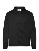 Cfmarco Stretch Shacket Tops Overshirts Black Casual Friday