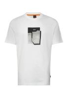 Te_Brokenice Tops T-shirts Short-sleeved White BOSS