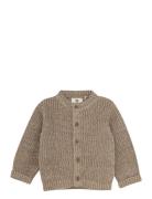 Cardigan Knit Tops Knitwear Cardigans Beige En Fant