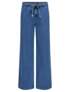 Onlarlene Hw Braid Wide Dnm Yor Bottoms Jeans Wide Blue ONLY