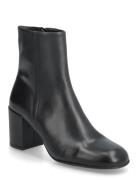 Booties Shoes Boots Ankle Boots Ankle Boots With Heel Black Billi Bi