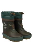 Winter Wellies - 3D Shoes Rubberboots High Rubberboots Green Mikk-line