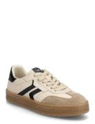 Women Lace-Up Matalavartiset Sneakerit Tennarit Beige Tamaris