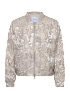 Msmirelle Short Jacket Bombertakki Grey Minus