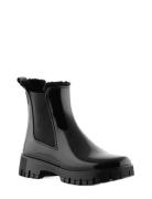 Colden Black Shoes Boots Ankle Boots Ankle Boots Flat Heel Black Lemon...