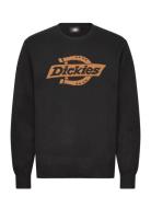 M Ruston Sweater Tops Knitwear Round Necks Black Dickies