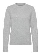 Barbour Woodhouse Knitted Jumper Tops Knitwear Jumpers Grey Barbour