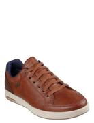Mens Cavell Sparkman Matalavartiset Sneakerit Tennarit Brown Skechers
