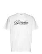 Florentina T-Shirt Tops T-shirts Short-sleeved White BLS Hafnia