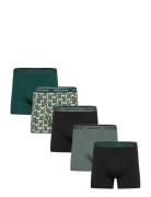 Cotton Stretch Boxer 5P Bokserit Multi/patterned Björn Borg