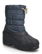 Pmwill Winter Boot Talvisaappaat Navy Pom Pom