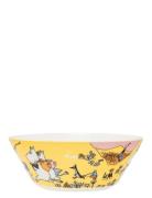 Moomin Bowl 15Cm Family Time Home Tableware Bowls Breakfast Bowls Yell...