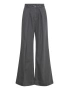 Central 3.0 Bottoms Trousers Wide Leg Grey BOSS