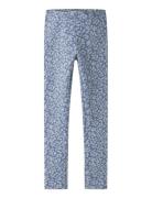 Nkfdavina Aop Swe Legging Bru Bottoms Leggings Blue Name It