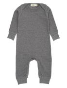 Modal Full Body Romper Pitkähihainen Body Grey Copenhagen Colors