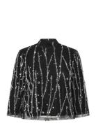 Daffibbignaras Blouse Tops Blouses Long-sleeved Black Bruuns Bazaar