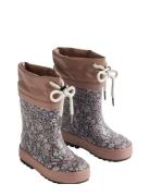 Rubber Boot Thermo Shoes Rubberboots High Rubberboots Brown Wheat