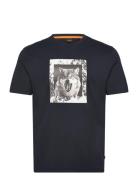 Te_Lupo Tops T-shirts Short-sleeved Navy BOSS