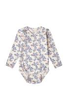 Ellis Bodystocking Bodies Long-sleeved Cream That's Mine