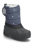 Winterboot Winty Talvikengät Tarroilla Navy Wheat