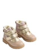 Winterboot Koon Tex Talvikengät Tarroilla Beige Wheat