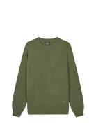Super Wool Karsten Knit Tops Knitwear Round Necks Green Mads Nørgaard