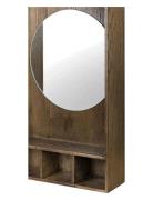 Show-Me Mirror Shelf Home Furniture Shelves Brown Mette Ditmer