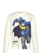 Tshirt Tops T-shirts Long-sleeved T-shirts Cream Batman