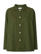 Malou Shirt Tops Shirts Long-sleeved Khaki Green STUDIO FEDER