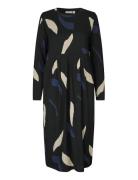 Manamo Polvipituinen Mekko Navy Masai