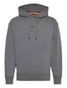 Wesmallhood Tops Sweat-shirts & Hoodies Hoodies Grey BOSS