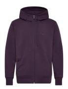 Saggy Tops Sweat-shirts & Hoodies Hoodies Purple BOSS