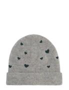 Lidia Beanie Accessories Headwear Beanies Grey Fabienne Chapot