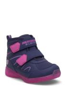 Girls Illumi-Brights Talvikengät Tarroilla Pink Skechers