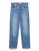 Baggy Dad Heavy Check Bottoms Jeans Straight-regular Blue Levi's®