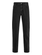 Wbdoc Crow Jeans Bottoms Jeans Regular Black Woodbird