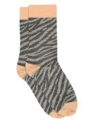 Beate Socks Lingerie Socks Regular Socks Grey Mp Denmark