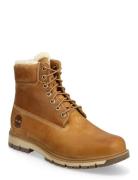 Mid Warm Lined Waterproof Boot Nyörisaappaat Brown Timberland