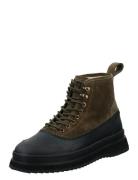 Blistown Mid Boot Nyörisaappaat Khaki Green GANT