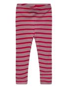Tnsbrie Rib Leggings Bottoms Leggings Pink The New