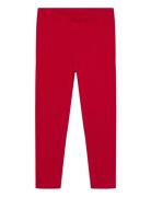 Tnstrianna Rib Leggings Bottoms Leggings Red The New