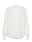 Fqraya-Shirt Tops Shirts Long-sleeved White FREE/QUENT