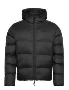 Bomber Jacket Vuorillinen Takki Topattu Takki Black EA7