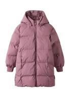 Nkfmusk Puffer Jacket Long Tb Toppatakki Pink Name It
