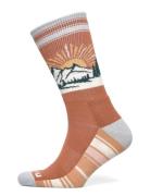 Moonwalk Underwear Socks Regular Socks Brown KAVU