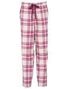 Check Flannel Night Pants Pyjamahousut Olohousut Blue Missya
