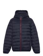 Jjebradley Light Puffer Hood Jnr Toppatakki Navy Jack & J S
