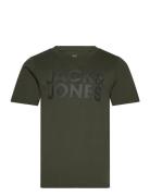Jjecorp Logo Tee Ss O-Neck Noos Mni Tops T-shirts Short-sleeved Khaki ...