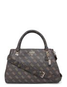 Noelle Ii Luxury Satchel Bags Top Handle Bags Brown GUESS